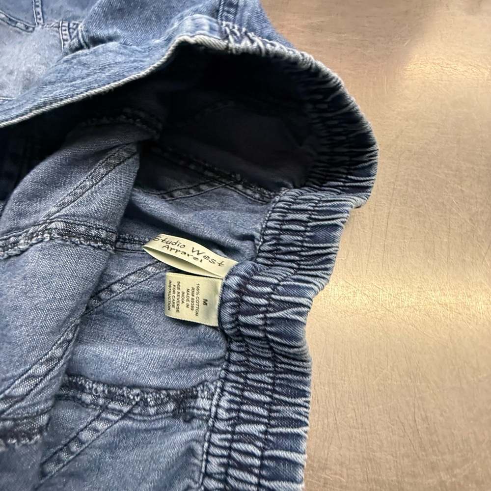 Y2K Studio West Indigo Denim Skirt - Picture 5 of 9